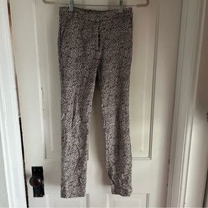 MANGO leopard print skinny pants Size 2